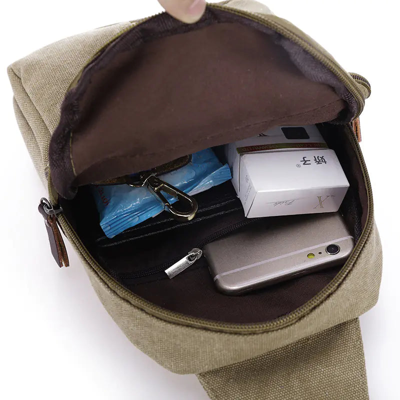 Crossbody Bag and Chest Bag Combo