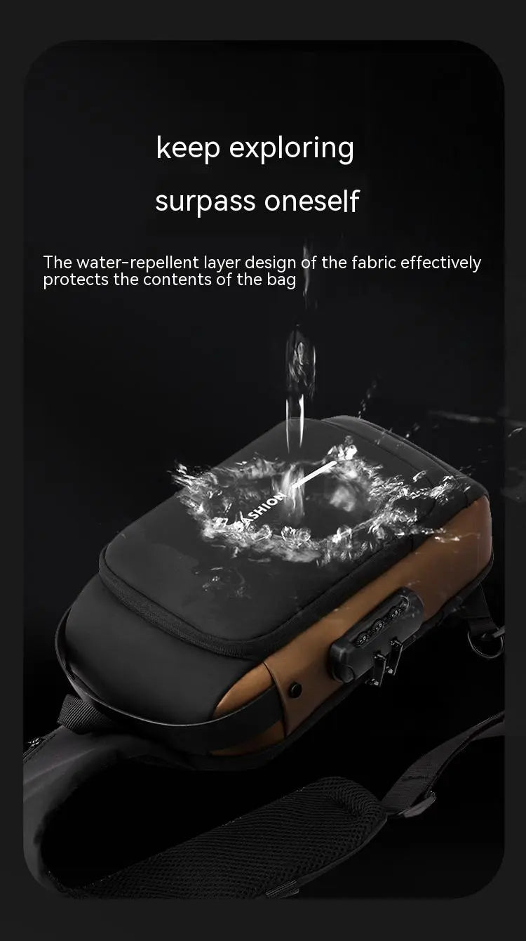 Anti-theft Motorcycle Chest Bag