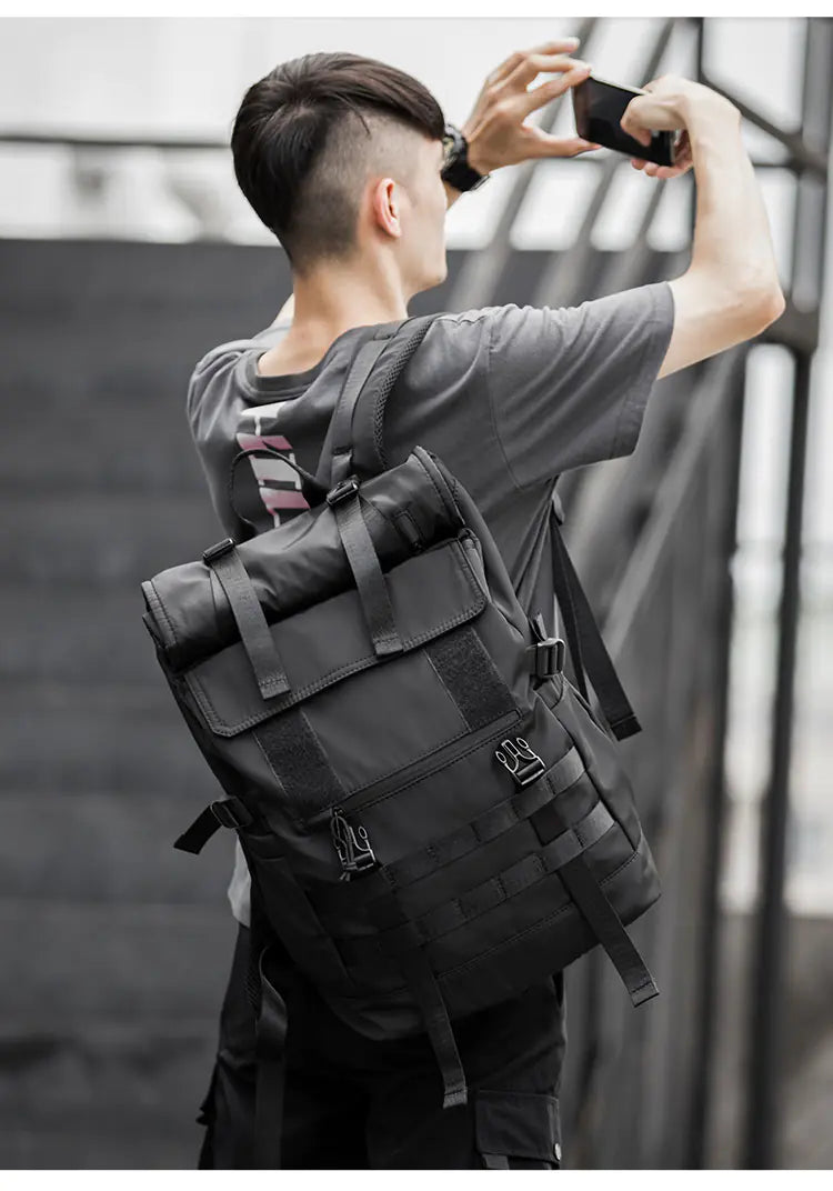 Tactical Backpack with Large Capacity Features