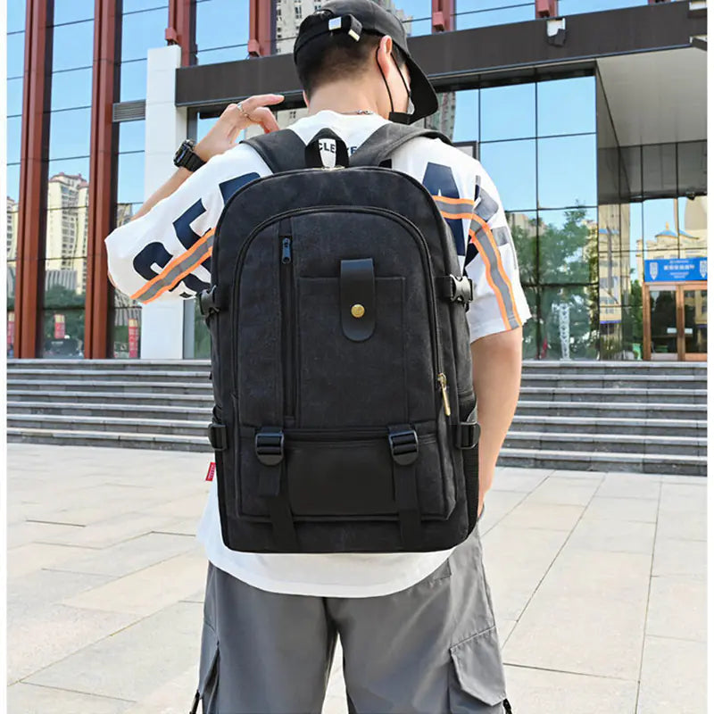 Large Capacity Fashion Canvas Travel Bag